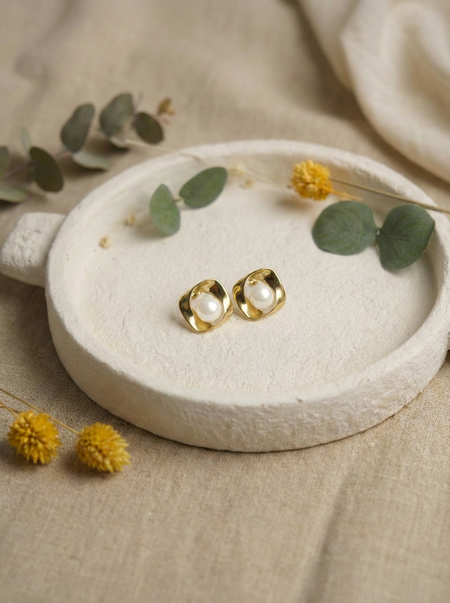 Boucles d'oreilles Luméa